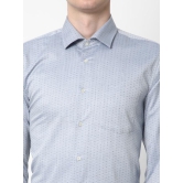 Premium Slim Fit Micro Ditsy Printed Cotton Formal Shirt