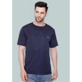 LEEBONEE - Navy Polyester Regular Fit Men's T-Shirt ( Pack of 1 ) - None