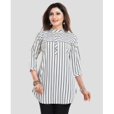 Meher Impex - White Crepe Womens Tunic ( Pack of 1 ) - None