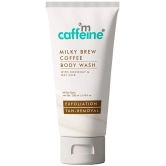 Mcaffeine Milky Brew Coffee Body Wash Tube_200 ml Body Wash 230 mL