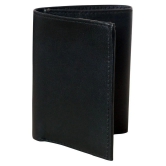 samtroh PU Black Casual Short Wallet - Black