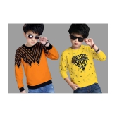 Supersquad - Multi Color Cotton Boys Sweatshirt ( Pack of 2 ) - None