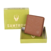 samtroh - PU TAN Men's Regular Wallet ( Pack of 1 ) - Tan