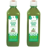 Axiom Giloye Juice 500ml(Pack of 2)| 100% Natural WHO-GLP,GMP,ISO Certified Product