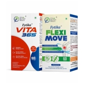 Fytika Vita 365- 60 Tabs + Flexi move-60 Tabs, Combo Pack - (Pack of 2)