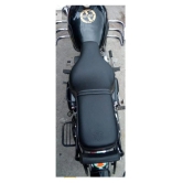 Stylish Electra Seat Cover Black For Royal Enfield Electra , Standard