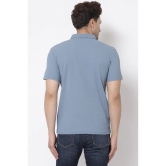 Red Tape Men Slate Blue Polo Neck T-Shirt