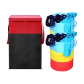 HOMETALES Red Laundry Bag