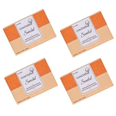 GOW DURBAR Cold Processed Handmade Herbal Soap (SANDAL)(PACK OF 4)