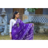 Harita Muslin Khadi Saree