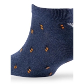 Men Pack Of 2 Patterned Cotton Ankle Length Socks