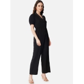 ALL WAYS YOU - Black Crepe Regular Fit Womens Jumpsuit ( Pack of 1 ) - None