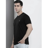 Lycos - Black Cotton Blend Regular Fit Mens T-Shirt ( Pack of 1 ) - None