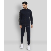 OFF LIMITS - Navy Blue Polyester Regular Fit Solid Mens Sports Tracksuit ( Pack of 1 ) - XXL