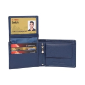 samtroh Leather Blue Casual Regular Wallet