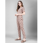 Smarty Pants Brown Cotton Womens Nightwear Nightsuit Sets ( Pack of 1 ) - None