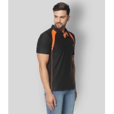 Glito - Black Polyester Regular Fit Mens Sports Polo T-Shirt ( Pack of 1 ) - None