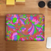 Flower Pattern Laptop Skin-17 Inch