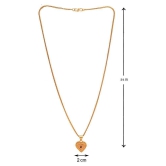 Jewar Mandi - Golden Pendant ( Pack of 1 ) - Golden