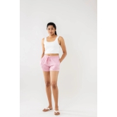 Lt.Pink Women Shorts-L