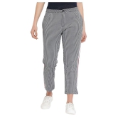 AUSTIN WOOD White Cotton Maternity Trousers - S