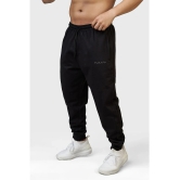 Fuaark Black Cotton Blend Mens Sports Joggers ( Pack of 1 ) - None