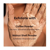 mCaffeine Shimmer Body Scrub with Coffee for Smooth & Glowing Skin Scrub 150 g (Pack of 1)