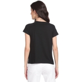 Sugr Cotton Black T-Shirts - Single - M