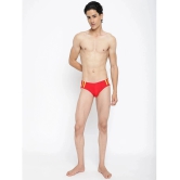 La Intimo Cotton Mens Bikini ( Red ) - None