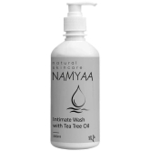 Namyaa Natural Intimate Wash With Tea Tree Oil | Ph Balanced | Prevents Dryness, Bad Smell | 300Ml