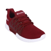 Columbus - Belgium Mens Sports  Maroon Men's Sports Running Shoes - None