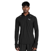 PUMA RUN CLOUDSPUN Quarter-Zip Mens Running Top