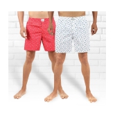 Supersquad Pack of 2 Cotton Mens Boxer- ( Multicolor ) - None