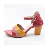 Dream Makers - Red Women''s Sandal Heels - None