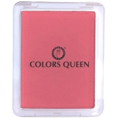 Colors Queen Sweet Cheek Matte Blush Highly Pigmented Blusher Palette for Face Makeup (Shade - 04)