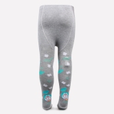 Doraemon Printed Knitted Tights For Baby Girls & Baby Boys - Light Grey Light Grey M 1-2 Years