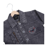 Cremlin Clothing - Grey Denim Boys Denim Jacket ( Pack of 1 ) - None