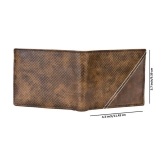 GEEO - Brown Faux Leather Mens Two Fold Wallet ( Pack of 1 ) - Brown