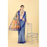 Women''s Kalamkari Digital Printed Saree