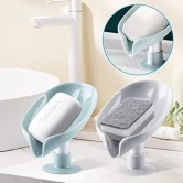 Amazing Lotus Leaf Design Soap Holder (Pack Of 2)