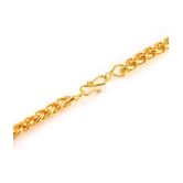 Jewar Mandi - Gold Plated Brass Chain ( Pack of 1 ) - None