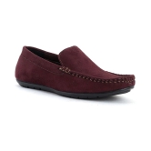 KHADIM - Maroon Mens Slip on loafers - 9