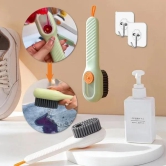 Multifunctional Cleaning Brush With Soap Dispenser ( Buy 1 Get 1 Free)-Buy 1 Get 1 Free @698