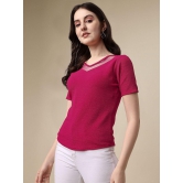 Sheetal associates - Pink Polyester Women''s Regular Top ( Pack of 1 ) - None