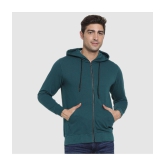 Bewakoof - Green Fleece Regular Fit Men's Sweatshirt ( Pack of 1 ) - None