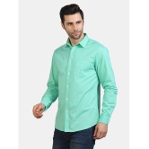 Life Roads - Turquoise Cotton Slim Fit Men's Casual Shirt ( Pack of 1 ) - None