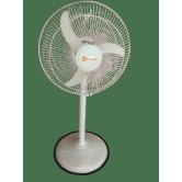 MyChetan Keywal  2400 RPM High Speed 400 MM Bullet Fan | Pedestal Fan | Farrata Fan With Adjustable Height with X-Flow Technology (Ivory)