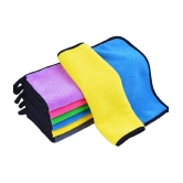 Penyanâ?¢ Heavy Microfiber Cloth 800 GSM, Size 30 x 45 cm, Pack of 2, for Car Cleaning and Detailing, Double Sided, Extra Thick Plush Microfiber Towel Lint-Free