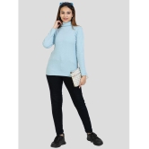 YHA Cotton Blend Blue Pullovers - Single - None