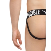 Invincible Men’s Premium Open Back Supporter/Jockstrap-Dark Grey / XL